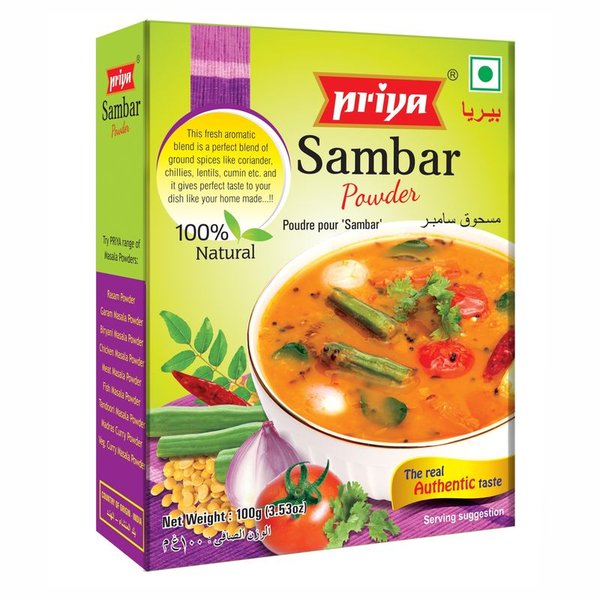 Priya Sambar Powder 100 gms (B1G1)