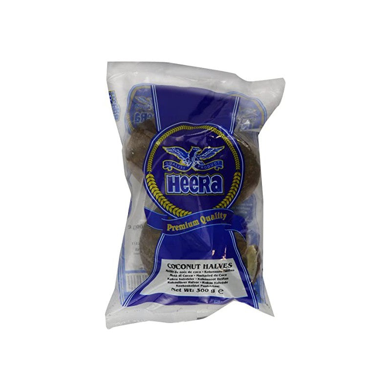 HEERA COCONUT HALVES 300G