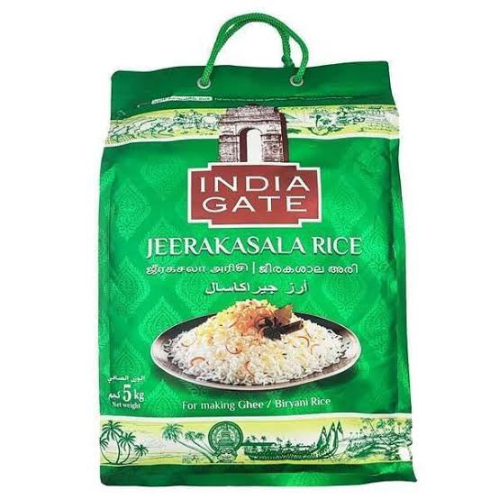 INDIA GATE JEERAKASALA RICE 5KG