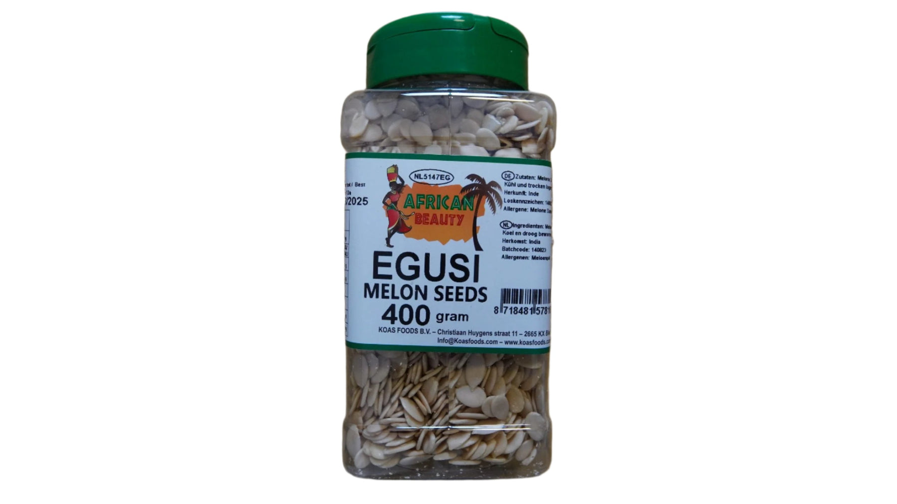 African Beauty Egusi melon seeds 400g