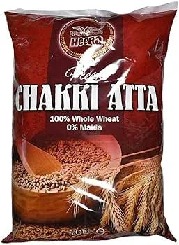 (Atta) Heera Chakki Atta 10Kg - Atta & Flours, Cooking Essentials - Vegspot