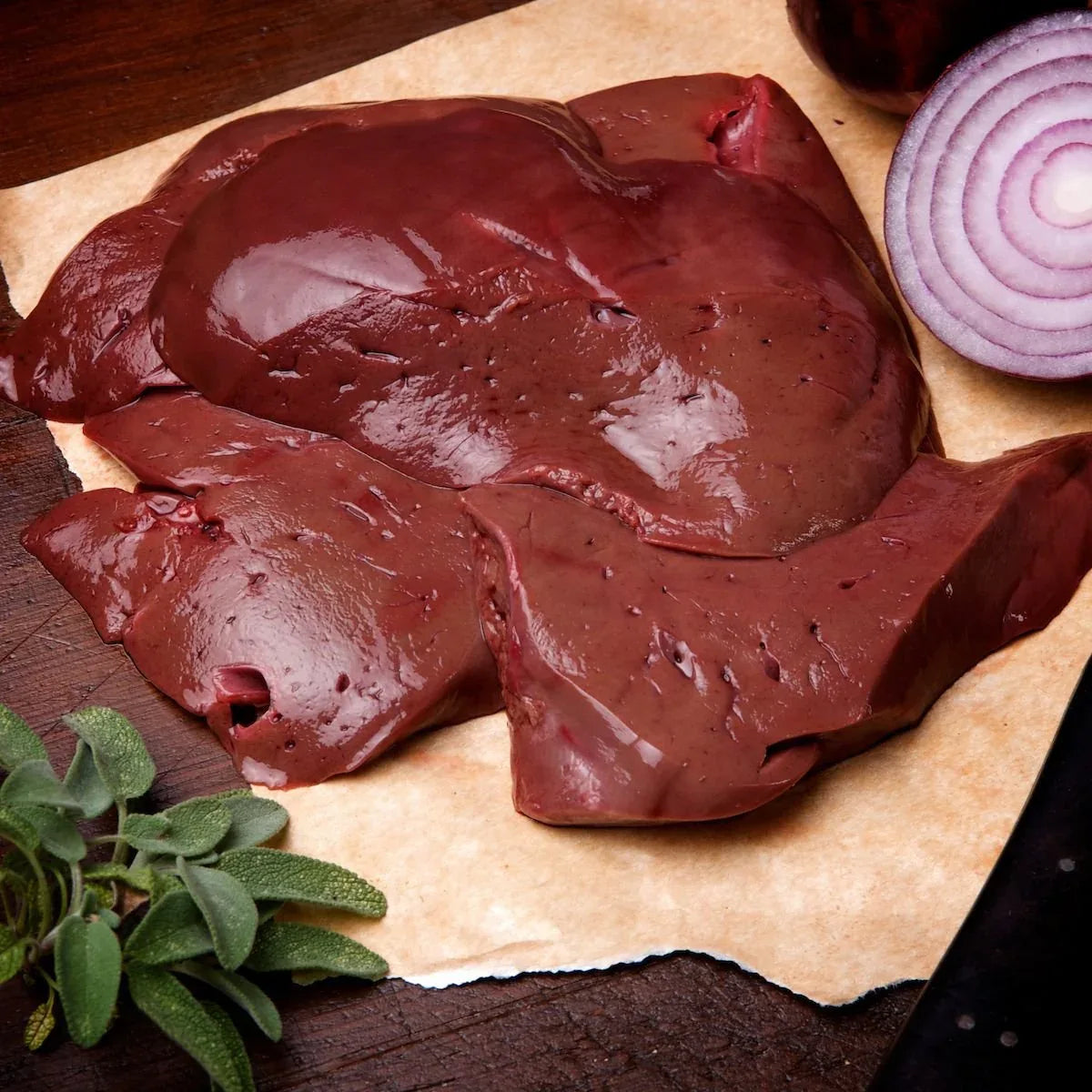 (Fresh) Lamb Liver - 1Kg - Fresh Mutton & Lamb, Meat, Poultry & Seafood - Vegspot