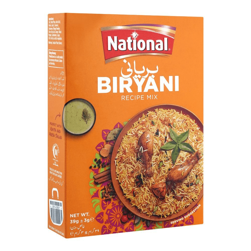National Biryani Masala 78 gms Box