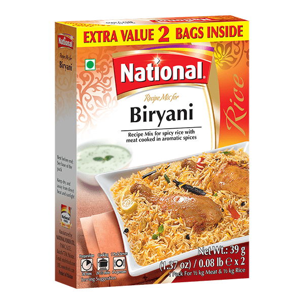 National Chicken Biryani Masala 78 gms Box