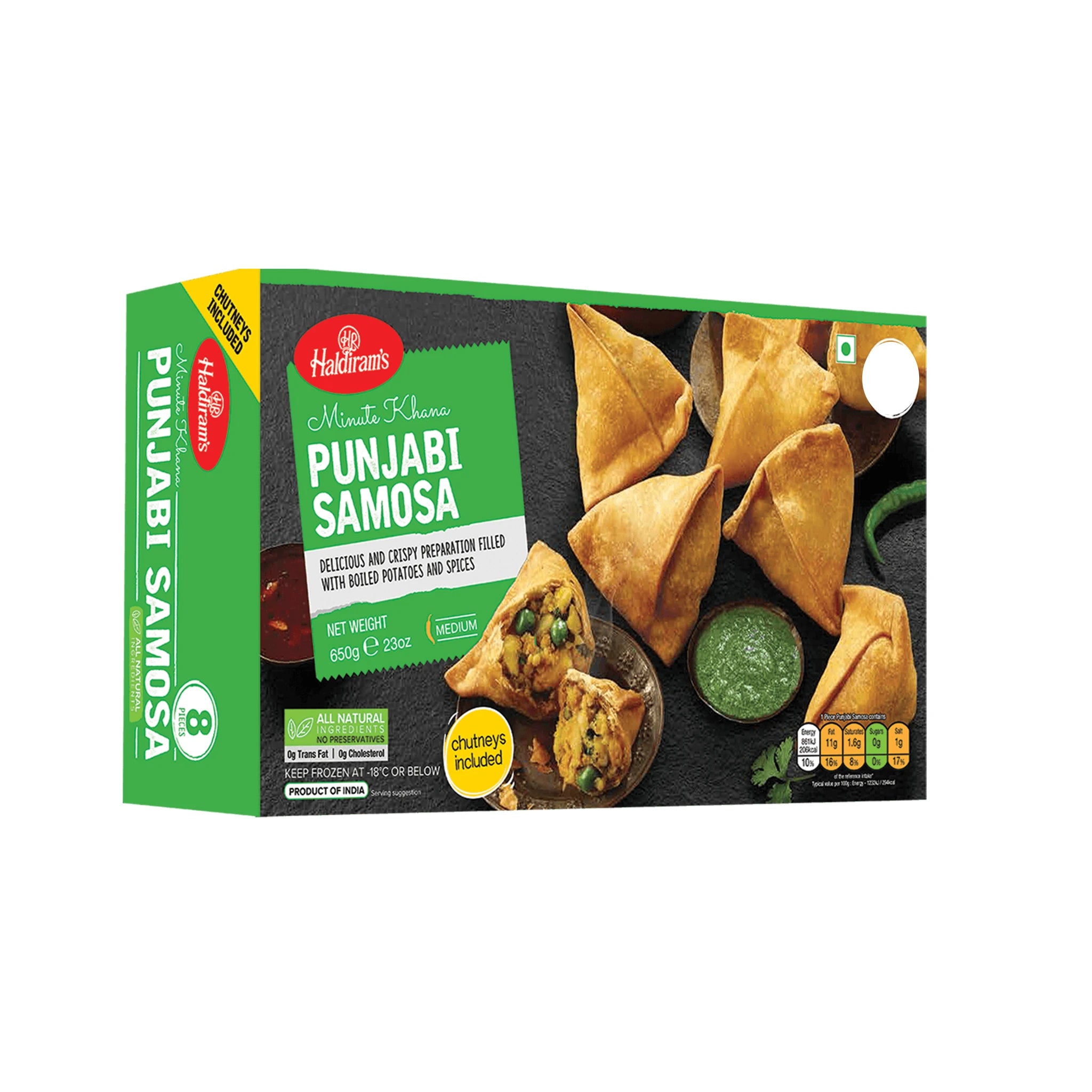 (Frozen) Haldirams Punjabi Samosa 20 Pcs