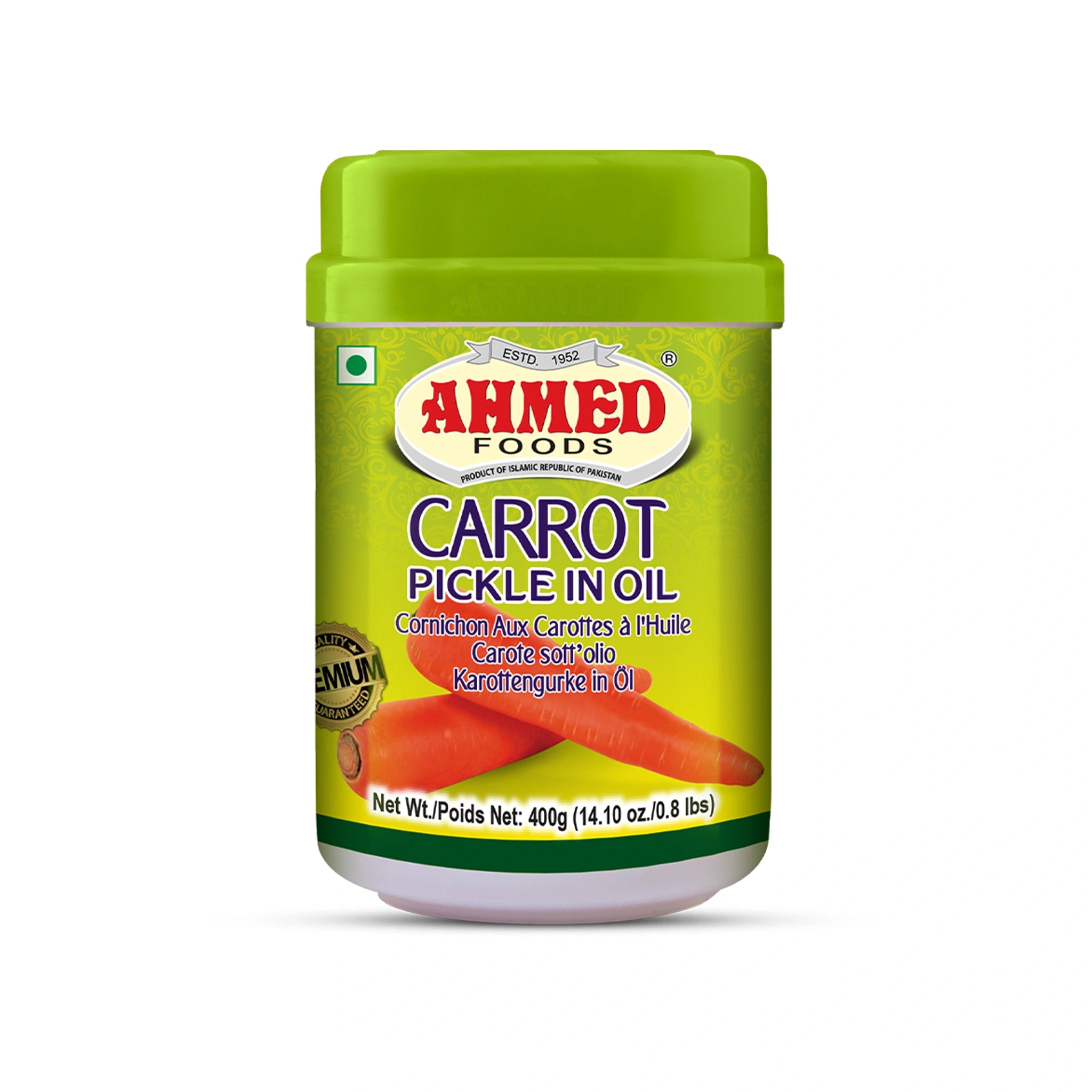 Ahmed Carrot Pickle in Oil - 400gms