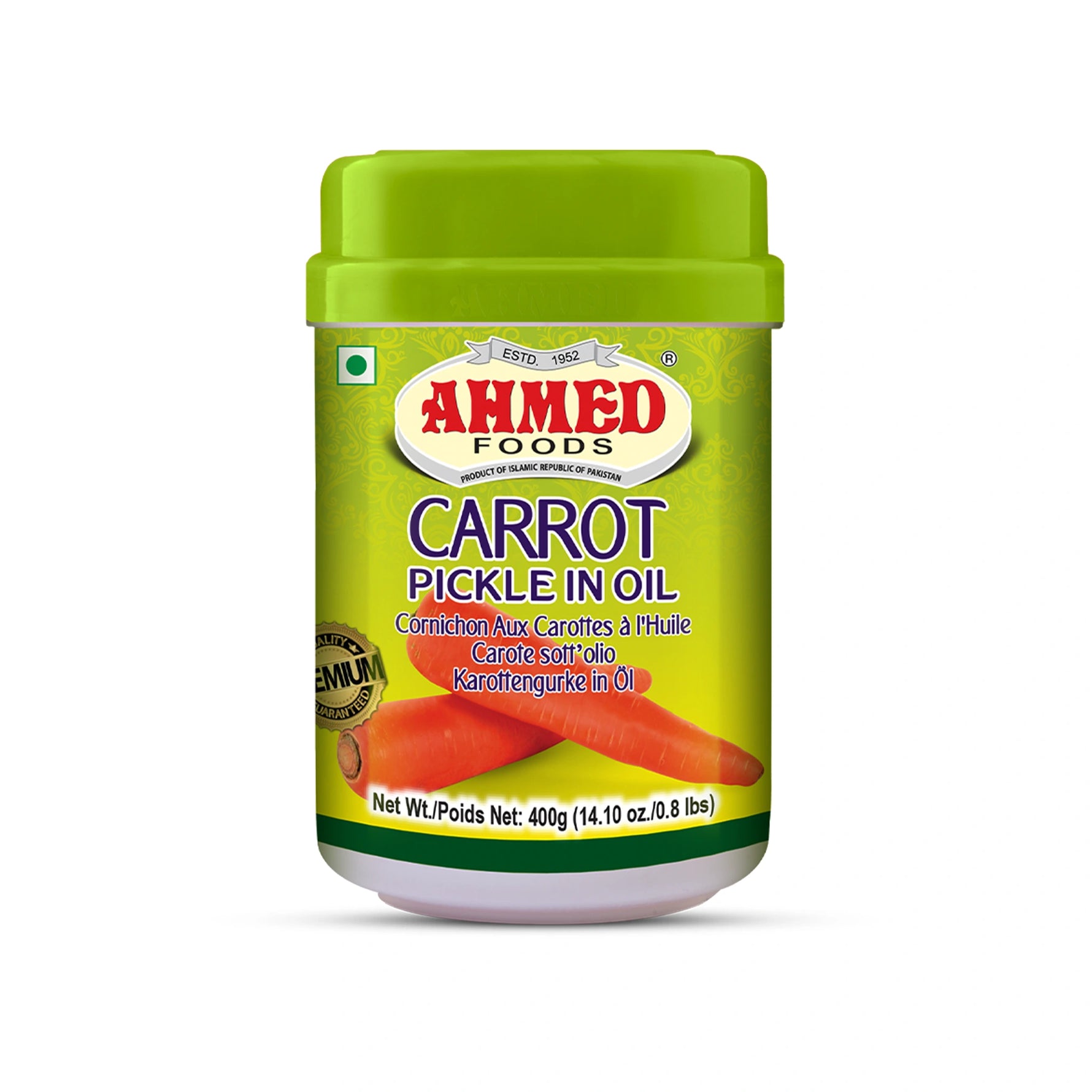 Ahmed Carrot Pickle in Oil - 400gms
