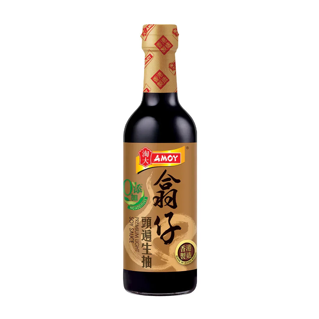 Amoy Light Soy Sauce 500ml - Ketchup & Sauces - Vegspot