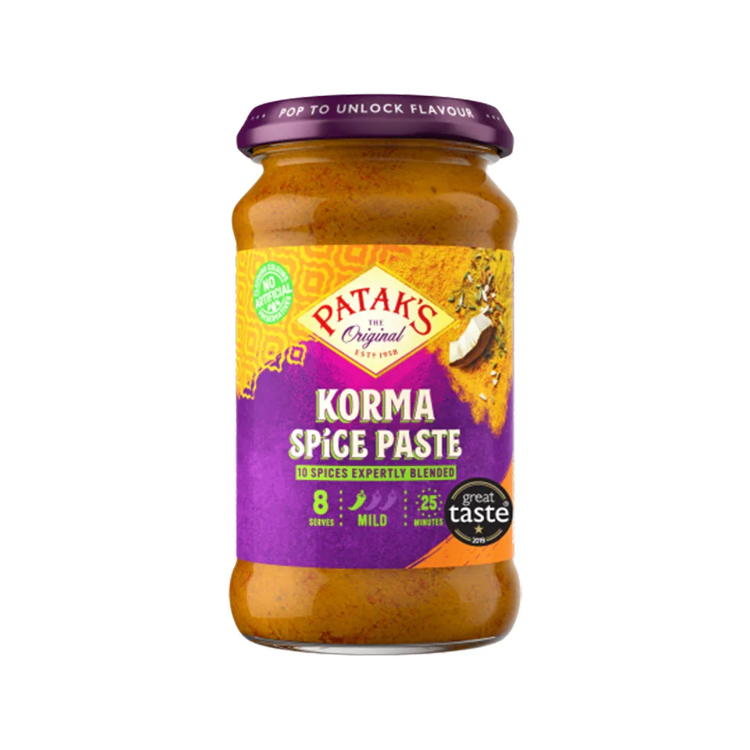 Patak Korma Paste 290g - Pickles - Vegspot