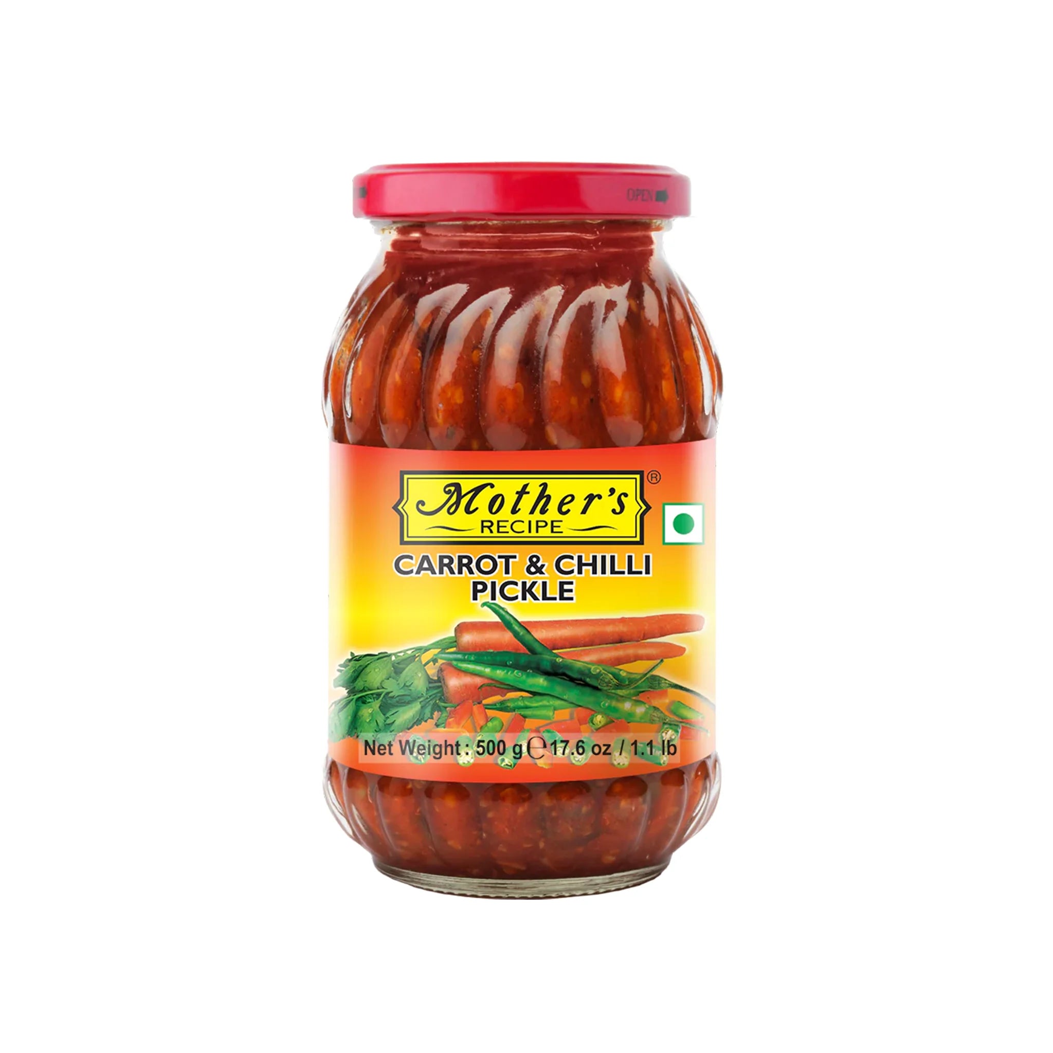 Mothers Carrot & Chilli Pickle 500 gms