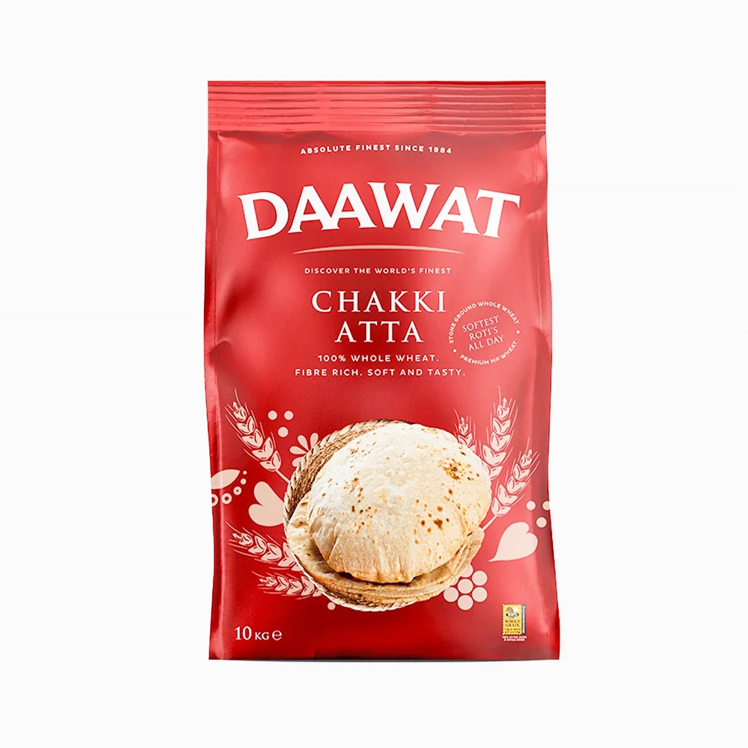 Daawat Organic Chakki Atta 10Kg - - Vegspot
