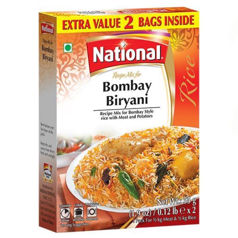 National Bombay Biryani Masala 78 gms Box
